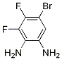 Structure of 5-BroMo-3,4-difluorobenzene-1,2-diaMine