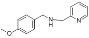 (4-METHOXY-BENZYL)-PYRIDIN-2-YLMETHYL-AMINE结构式