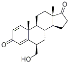 Structure of Exemestane Related Compound B (15 mg) (6-hydroxymethylandrostra-1,4-diene-3,17-dione)