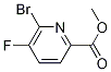 Structure of Methyl 6-bromo-5-fluoropyridine-2-carboxylate