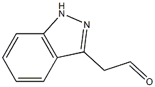 Structure of 1H-indazol-3-ylacetaldehyde