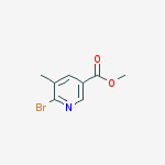 Structure of Methyl 6-broMo-5-Methylnicotinate