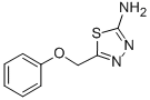 Structure of 5-PHENOXYMETHYL-[1,3,4]THIADIAZOL-2-YLAMINE
