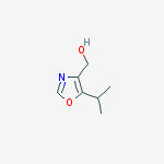 Structure of (5-isopropyl-1,3-oxazol-4-yl)methanol(SALTDATA: FREE)