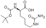 Structure of (R)-2-TERT-BUTOXYCARBONYLAMINO-6-UREIDOHEXANOIC ACID