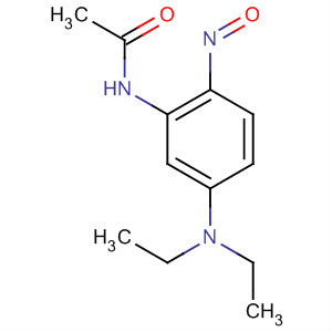 Structure of Acetamide, N-[5-(diethylamino)-2-nitrosophenyl]-