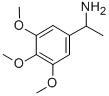 Chemical structure of 1-(3,4,5-TRIMETHOXY-PHENYL)-ETHYLAMINE