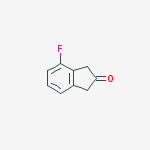 Structure of 4-Fluoro-2-indanone