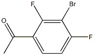 Structure of 2,4-difluoro-3-broMoacetophenone
