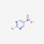 Structure of 2-BROMO-5-NITROPYRIMIDINE
