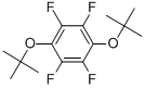 Structure of 1,4-BIS(TERT-BUTOXY)TETRAFLUOROBENZENE