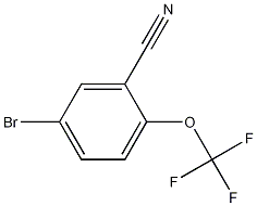 Structure of 5-bromo-2-(trifluoromethoxyl)benzonitrile