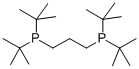 Structure of 1,3-BIS(DI-TERT-BUTYLPHOSPHINO)PROPANE