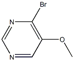 Structure of 4-bromo-5-methoxypyrimidine