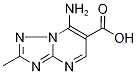 Structure of 7-amino-2-methyl[1,2,4]triazolo[1,5-a]pyrimidine-6-carboxylic acid(SALTDATA: FREE)