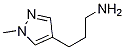 Structure of [3-(1-Methyl-1H-pyrazol-4-yl)propyl]amine