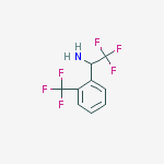 Structure of 2,2,2-Trifluoro-1-(2-(trifluoromethyl)phenyl)ethanamine