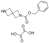 Structure of 2-Cbz-2,6-diazaspiro[3.3]heptane heMioxalate