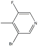 Structure of 3-BroMo-5fluoro-4-Methylpyridine