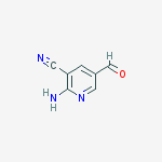Structure of 2-Amino-5-formylnicotinonitrile