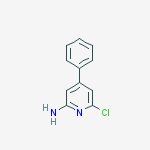 Structure of 6-chloro-4-phenylpyridin-2-amine