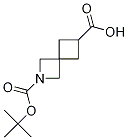 Structure of 2-[(tert-butoxy)carbonyl]-2-azaspiro[3.3]heptane-6-carboxylic acid