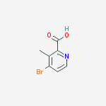 Structure of 4-bromo-3-methylpicolinic acid