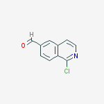 Structure of 1-Chloro-6-formylisoquinoline, 1-Chloro-6-formyl-2-azanaphthalene