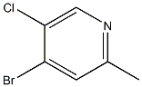 Structure of 4-bromo-5-chloro-2-methylpyridine