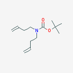 tert-Butyl di(but-3-en-1-yl)carbamate结构式