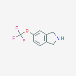 5-(trifluoromethoxy)isoindoline结构式