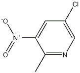 Structure of 5-Chloro-2-methyl-3-nitropyridine