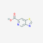 THIAZOLO[4,5-C]PYRIDINE-6-CARBOXYLIC ACID结构式