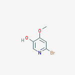 Structure of 6-bromo-4-methoxypyridin-3-ol