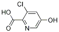 Chemical structure of 3-chloro-5-hydroxypyridine-2-carboxylic acid