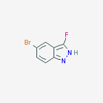Structure of 1H-Indazole-7-carboxaldehyde, 3-chloro-