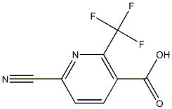 Structure of 6-Cyano-2-(trifluoroMethyl)nicotinic acid