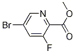 Structure of Methyl 5-broMo-3-fluoropyridine-2-carboxylate
