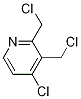 Structure of 4-chloro-2,3-bis(chloroMethyl)pyridine