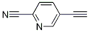 Structure of 5-ethynylpyridine-2-carbonitrile