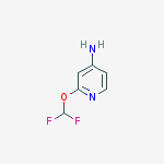 Structure of 2-(difluoroMethoxy)pyridin-4-aMine