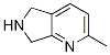 Structure of 2-Methyl-6,7-dihydro-5H-pyrrolo[3,4-b]pyridine