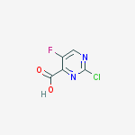 Structure of 2-chloro-5-fluoropyrimidine-4-carboxylic Acid