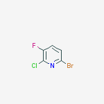 Structure of 6-bromo-2-chloro-3-fluoropyridine