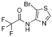 Structure of N-(5-bromothiazol-4-yl)-2,2,2-trifluoroacetamide