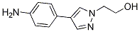 Structure of 2-[4-(4-Amino-phenyl)-pyrazol-1-yl]-ethanol