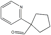 Structure of 1-Pyridin-2-yl-cyclopentanecarbaldehyde