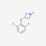 Structure of 3-(2,6-Difluorophenoxy)azetidine
