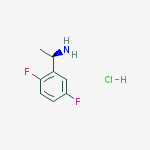 Structure of (R)-1-(2,5-DIFLUOROPHENYL)ETHANAMINE-HCL