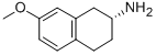 Structure of (R)-(+)-7-METHOXY 2-AMINOTETRALIN